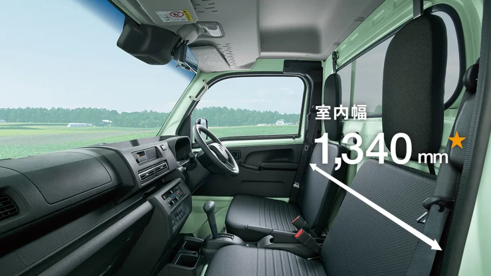 カーリース車両 ダイハツ　ハイゼットトラックの画像