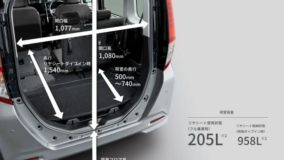 カーリース車両 ダイハツ　トールの画像