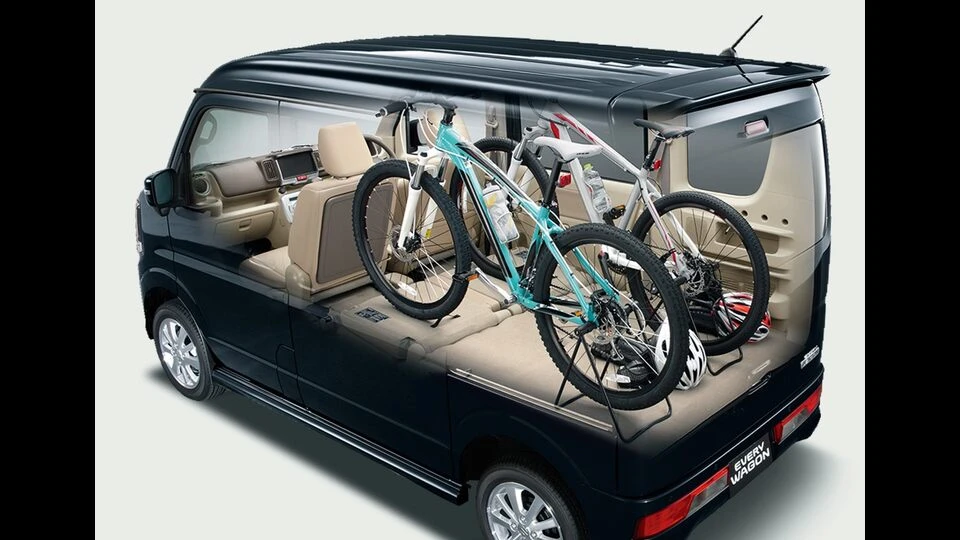 カーリース車両 スズキ　エブリイワゴンの画像