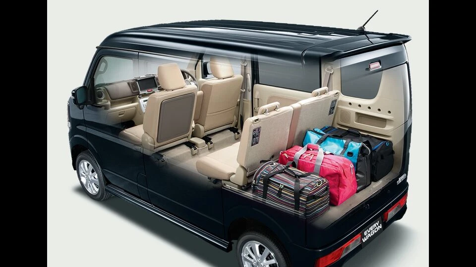 カーリース車両 スズキ　エブリイワゴンの画像