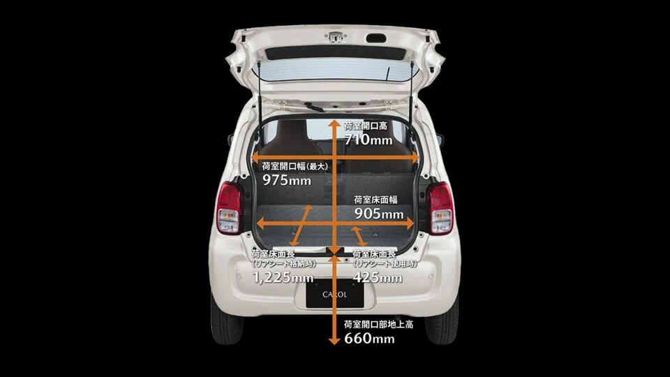 カーリース車両 マツダ　キャロルの画像