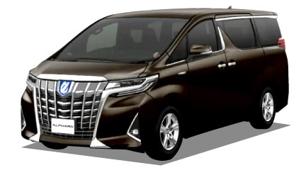 ミニバン・ワゴン車 トヨタ アルファードハイブリッド（新車）のカーリース画像