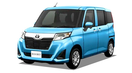 ミニバン・ワゴン車 トヨタ ルーミー（新車）のカーリース画像