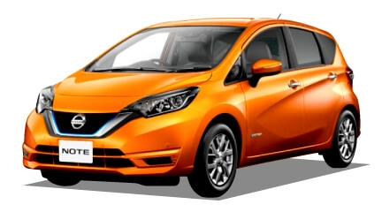 コンパクトカー 日産 ノート e-POWER（新車）のカーリース画像