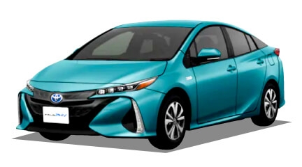 コンパクトカー トヨタ プリウスPHV（新車）のカーリース画像