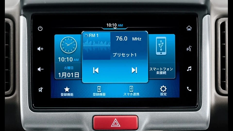 カーリース車両 スズキ　エブリイワゴンの画像