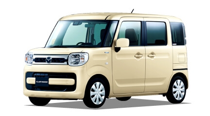 軽自動車 マツダ フレアワゴンタフスタイル（新車）のカーリース画像