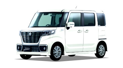 軽自動車 スズキ スペーシアカスタム（新車）のカーリース画像