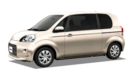 コンパクトカー トヨタ ポルテ（新車）のカーリース画像