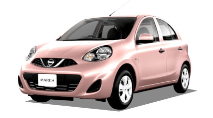 コンパクトカー 日産 マーチ（新車）のカーリース画像
